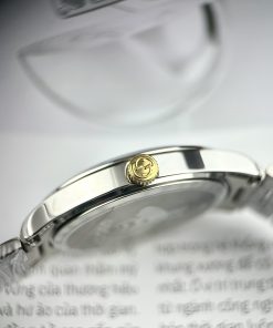 Đồng Hồ Gucci Mèo Dây Kim Loại Màu Demi Like Auth 28/38mm