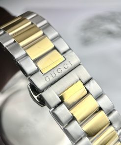 Đồng Hồ Gucci Mèo Dây Kim Loại Màu Demi Like Auth 28/38mm
