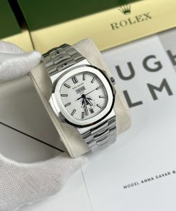 Đồng hồ Patek Philippe Nautilus Nam Dây Kim Loại Fake Cao Cấp 40mm