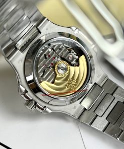 Đồng hồ Patek Philippe Nautilus Nam Dây Kim Loại Fake Cao Cấp 40mm