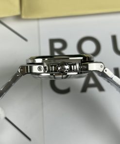 Đồng Hồ Patek Philippe Nautilus Nam Dây Kim Loại Mặt Xanh Super Fake 1:1 40mm