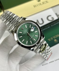 Đồng Hồ Cơ Nam Rolex DateJust Clean Factory Replica 1:1 Cao Cấp 41mm