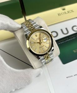 Đồng Hồ Rolex DateJust Nam Máy Cơ Clean Factory Replica 1:1 Cao Cấp 41mm