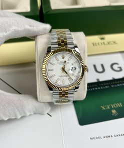 Đồng Hồ Cơ Nam Rolex DateJust Clean Factory Replica 1:1 Cao Cấp 41mm