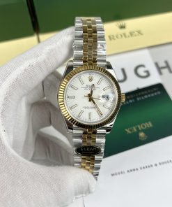 Đồng Hồ Cơ Nam Rolex DateJust Clean Factory Replica 1:1 Cao Cấp 41mm