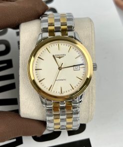 Đồng hồ cơ nam Longines Presence màu demi fake cao cấp 38.5mm