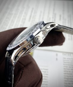 Đồng hồ Patek Philippe 5205R nam mặt xanh fake cao cấp 40mm