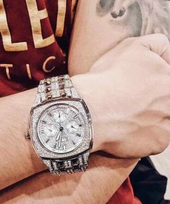 Đồng Hồ Bulova 96B296 Like Auth Nam Dây Kim Loại 42mm (2)