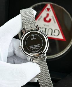 Đồng Hồ Guess GW0527l1 Nữ Dây Mesh Silver Like Auth 36mm (2)