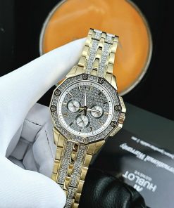 Đồng Hồ Nam Bulova 96C126 Đính Đá Like Auth 42mm (2)