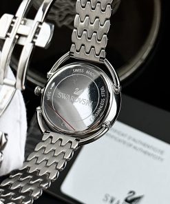 Đồng hồ Swarovski Crystalline Nữ Dây Kim Loại Like Auth 35mm (2)