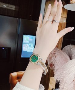 Đồng hồ nữ Hanboro By Huboler đính đá chính hãng 32mm (3)