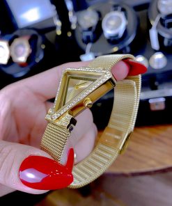 Đồng Hồ Guess Triangle Gw0508l2 Màu Gold Like Auth 34mm (2)