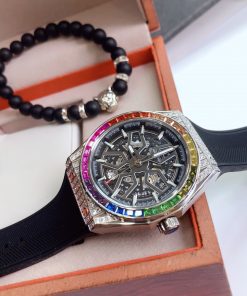 Đồng hồ Hanboro By Huboler chính hãng nam đính đá 42mm