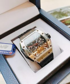 Đồng hồ Hanboro chính hãng dáng Richard Mille nam máy lộ cơ 40x50mm (2)