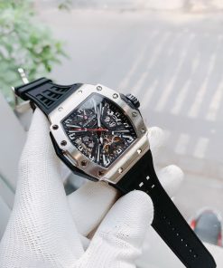 Đồng hồ Hanboro chính hãng dáng Richard Mille nam máy lộ cơ 40x50mm (2)