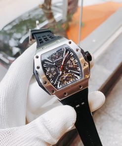 Đồng hồ Hanboro chính hãng dáng Richard Mille nam máy lộ cơ 40x50mm (2)