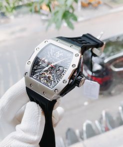 Đồng hồ Hanboro chính hãng dáng Richard Mille nam máy lộ cơ 40x50mm (2)