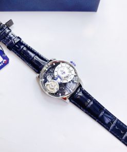 Đồng hồ Hanboro chính hãng nam mặt dải thiên hà 45mm (2)