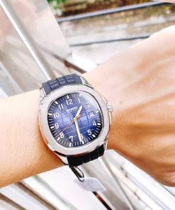 Đồng hồ Hanboro chính hãng nam mặt xanh 40mm (2)