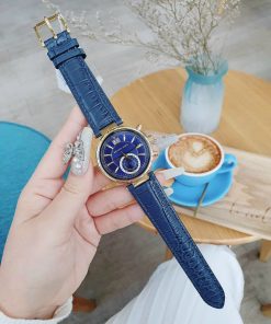 Đồng hồ Michael Kors MK2425 Like Auth nữ màu xanh 38mm (2)