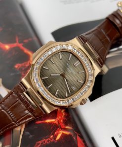 Đồng hồ Patek Philippe Nautilus 5711 nam dây da Super Fake 11 40mm (2)