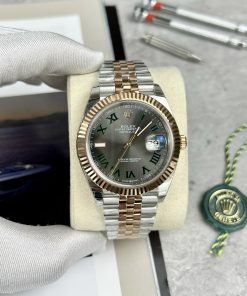 Đồng hồ Rolex DateJust nam cọc số la mã Rep 11 EW Factory 41mm (2)