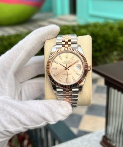 Đồng hồ Rolex DateJust nam dây kim loại Rep 11 EW Factory 41mm (2)