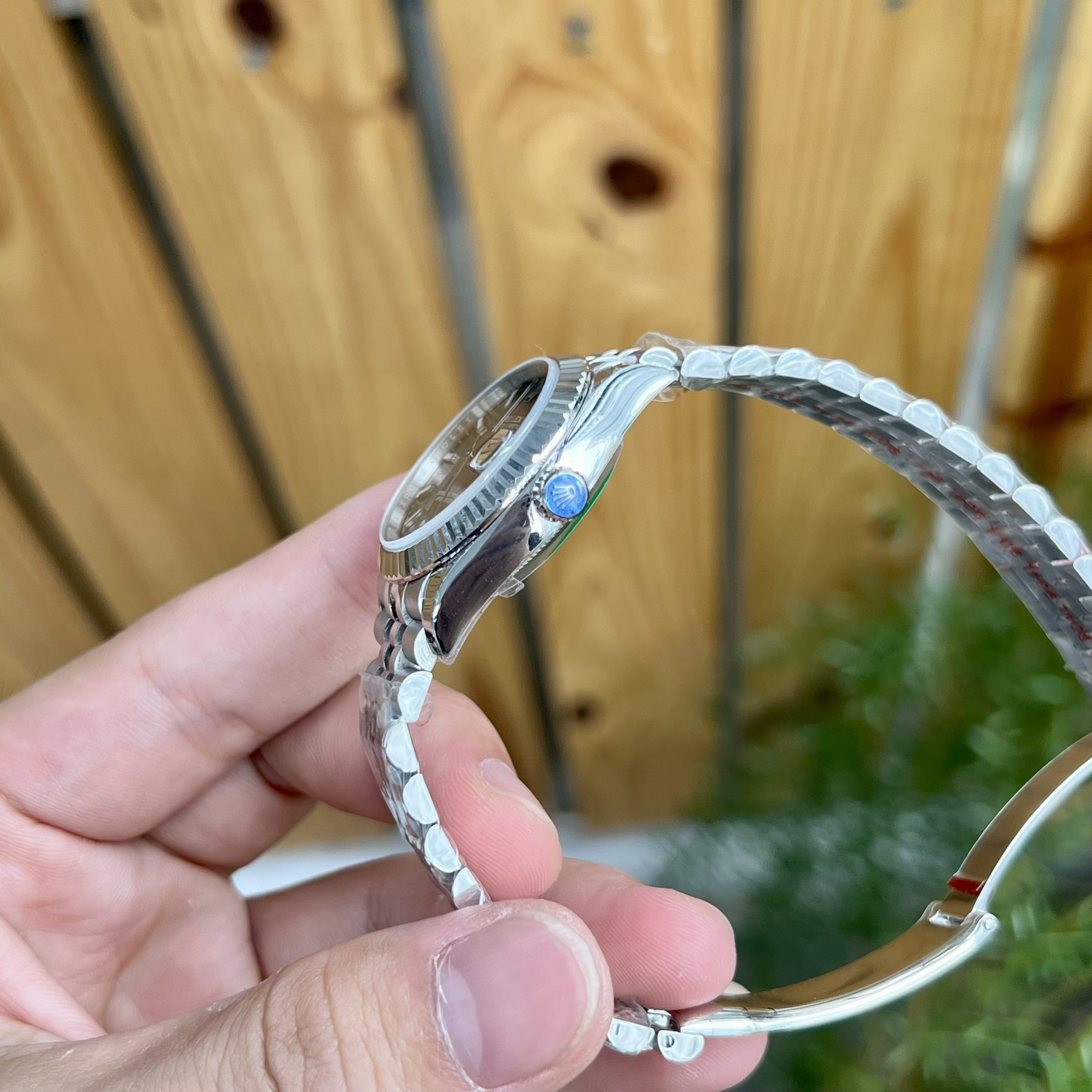 Đồng hồ Rolex DateJust nữ dial green Replica 11 EW Factory 31mm (8) Đồng hồ Rolex DateJust nữ dial green Replica 11 EW Factory 31mm (2)