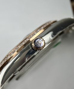 Đồng hồ Rolex Datejust Replica cao cấp mặt đen đính đá 36-41mm (8)