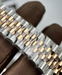 Đồng hồ Rolex Datejust Replica cao cấp mặt đen đính đá 36-41mm (8)