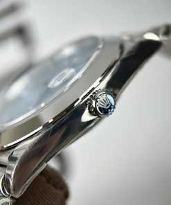 Đồng hồ Rolex Day-Date Replica 11 mặt số màu xanh băng EW Factory 40mm (1)