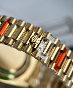 Đồng hồ Rolex Day-Date Replica 11 màu vàng Gold EW Factory 40mm (2)