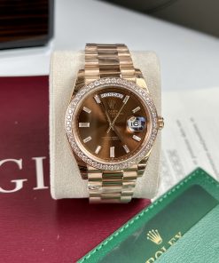 Đồng hồ Rolex Day-Date màu Rose Gold Replica 11 EW Factory 40mm (2)