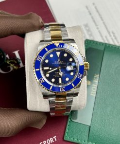 Đồng hồ Rolex Submariner Replica 11 nam mặt xanh EW Factory 40mm (2)
