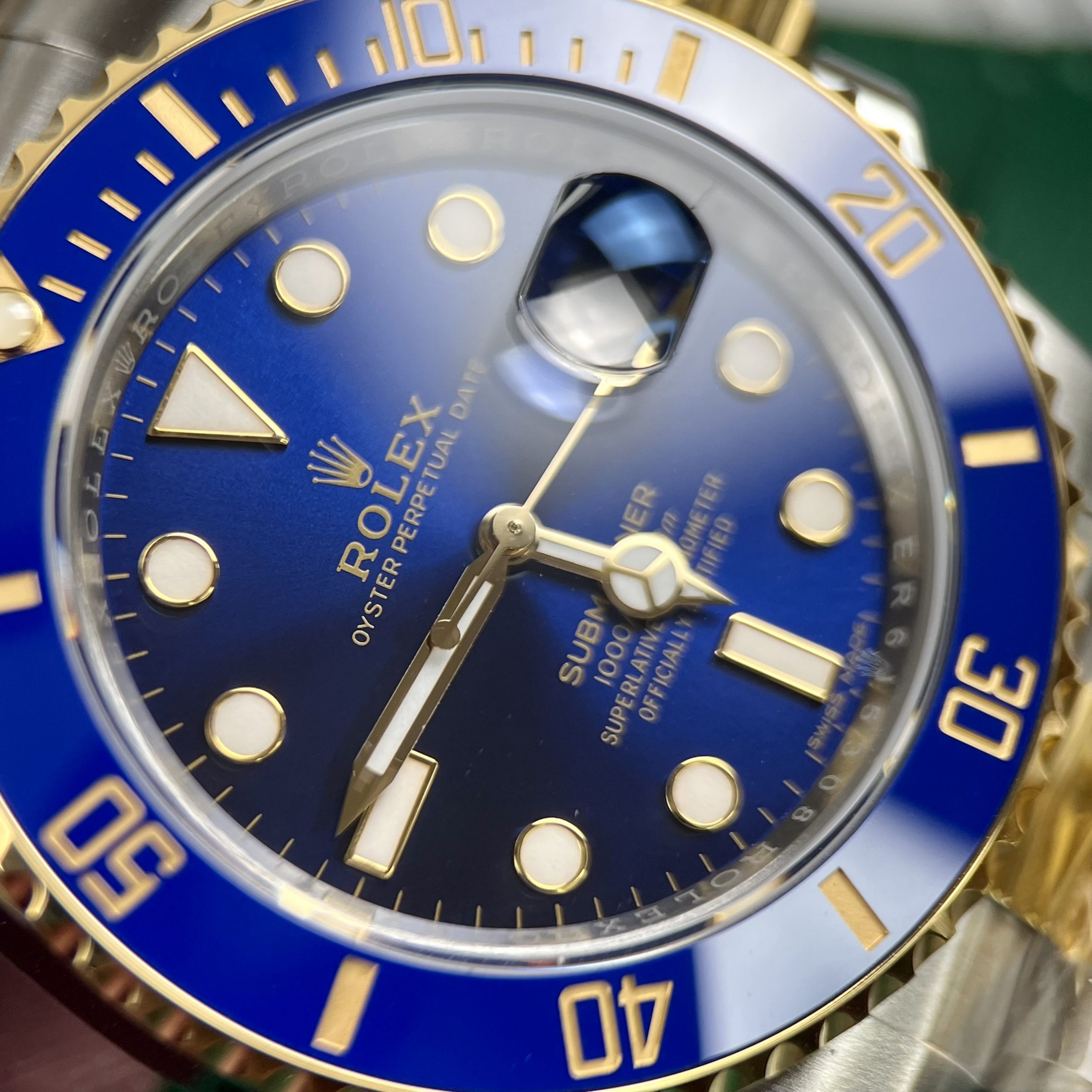 Đồng hồ Rolex Submariner Replica 11 nam mặt xanh EW Factory 40mm (8) Đồng hồ Rolex Submariner Replica 11 nam mặt xanh EW Factory 40mm (2)