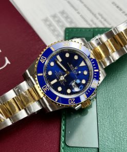 Đồng hồ Rolex Submariner Replica 11 nam mặt xanh EW Factory 40mm (2)