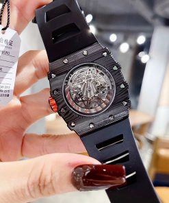 Đồng hồ chính hãng Hanboro By Huboler nam máy cơ tự động 40x48mm (2)