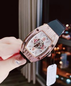 Đồng hồ chính hãng Hanboro By Huboler nữ đính đá 36mm (2)