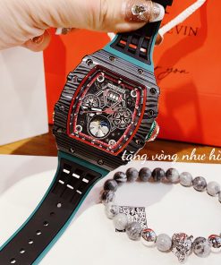 Đồng hồ chính hãng Hanboro nam dây cao su 40x50mm (1)