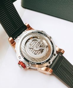 Đồng hồ chính hãng Hanboro nam máy lộ cơ automatic 44mm (2)