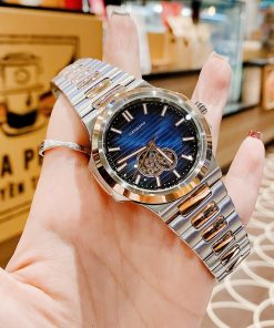 Đồng hồ đôi Hanboro By Huboler chính hãng dây kim loại 3242mm (2)