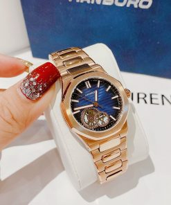 Đồng hồ đôi Hanboro By Huboler chính hãng dây kim loại 3242mm (2)