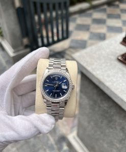 Đồng hồ nam Rolex Day-Date đính đá Replica 11 EW Factory 40mm (2)