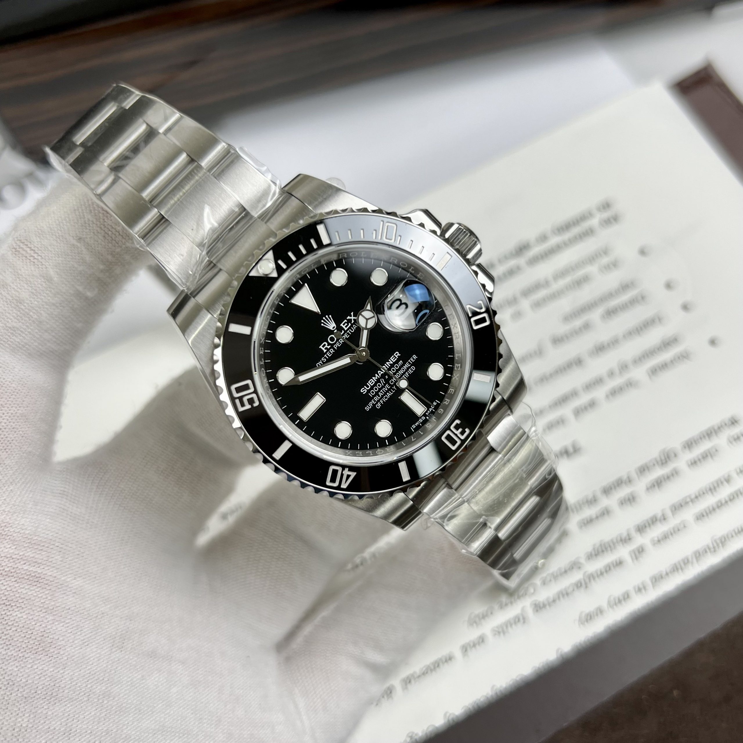 Đồng hồ nam Rolex Submariner Replica 11 EW Factory 40mm (8) Đồng hồ nam Rolex Submariner Replica 11 EW Factory 40mm (2)