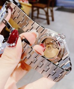 Đồng hồ nam chính hãng Hanboro đính đá Swarovski 42mm (2)