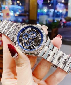 Đồng hồ nam chính hãng Hanboro đính đá Swarovski 42mm (2)