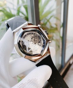 Đồng hồ nam chính hãng Hanboro máy lộ cơ 42mm (2)