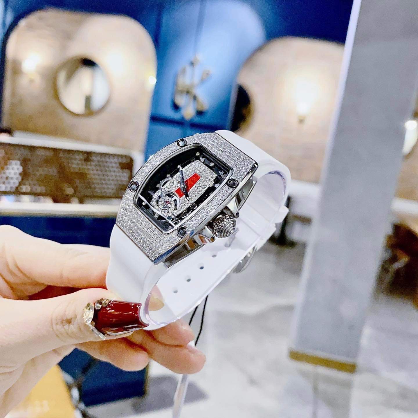 Đồng hồ nữ Hanboro chính hãng họa tiết nốt nhạc 36mm (5) Đồng hồ nữ Hanboro chính hãng họa tiết nốt nhạc 36mm (2)