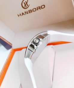 Đồng hồ nữ Hanboro chính hãng họa tiết nốt nhạc 36mm (2)